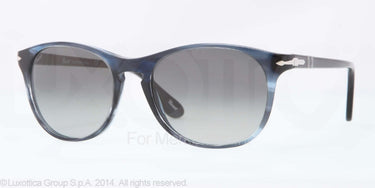 Persol Zonnebril PO3042S Brown stripped azure gradient grey