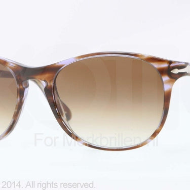 Persol Zonnebril PO3042S Brown stripped violet gradient brown