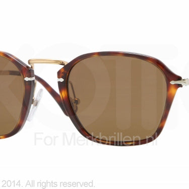 Persol Zonnebril PO3047S Havana crystal brown polarized