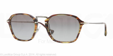 Persol Zonnebril PO3047S Striped green gradient grey polar