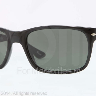 Persol Zonnebril PO3048S Black crystal green