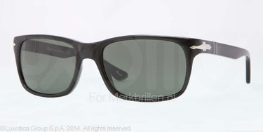 Persol Zonnebril PO3048S Black crystal green