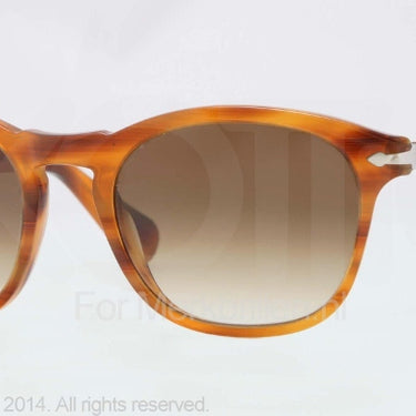 Persol Zonnebril PO3056S Stripped brown crystal brown gradient