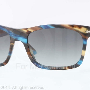 Persol Zonnebril PO3062S Brown spotted blue grey gradient