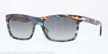 Persol Zonnebril PO3062S Brown spotted blue grey gradient