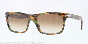 Persol Zonnebril PO3062S Brown stripped green gradient brown