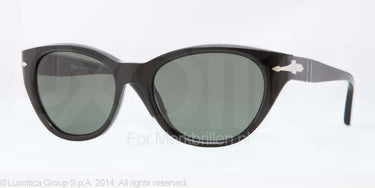 Persol Zonnebril PO3064S Black crystal green