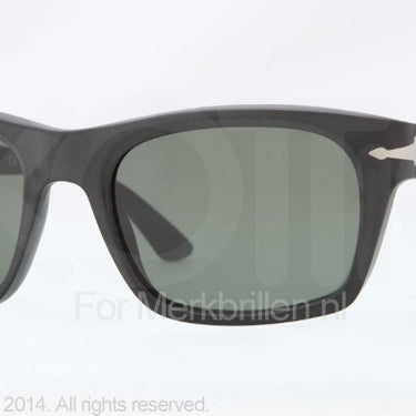 Persol Zonnebril PO3065S Matte black green