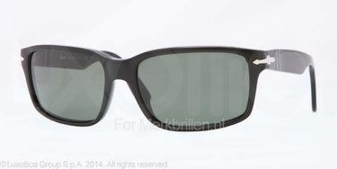 Persol Zonnebril PO3067S Black crystal green