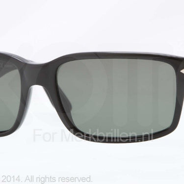 Persol Zonnebril PO3067S Black crystal green polarized