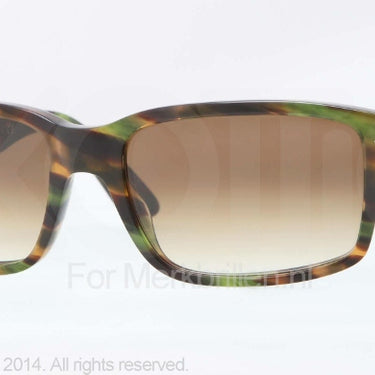 Persol Zonnebril PO3067S Brown striped green gradient brown
