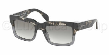 Prada zonnebril PR 01QS Spotted zwart op grijs