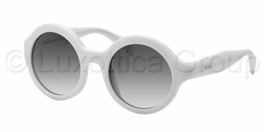 Prada Zonnebril PR 06QS Ivoor