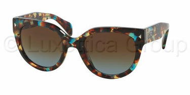 Prada Zonnebril PR 17OS Havana Spotted blauw