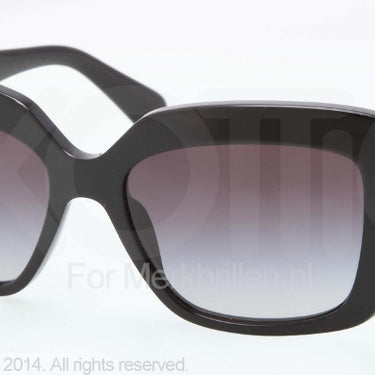 Prada Zonnebril PR 03QS Black gray gradient