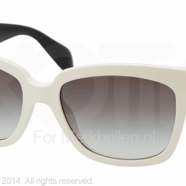 Prada Zonnebril PR 07PS Ivory-Grijs