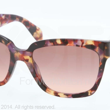 Prada Zonnebril PR 07PS Havana spotted pink pink gradient
