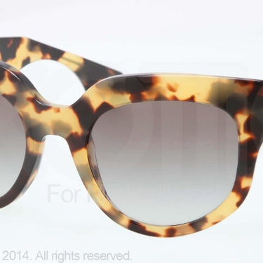 Prada Zonnebril PR 07QS Medium havana grey gradient