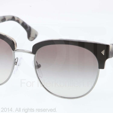 Prada Zonnebril PR 08QS Top black/white havana gray gradient
