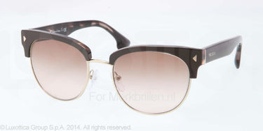 Prada Zonnebril PR 08QS Top brown/pink havana brown gradient