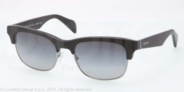 Prada Zonnebril PR 11PS Matte black polar gray gradient