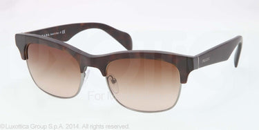 Prada Zonnebril PR 11PS Matte havana brown gradient