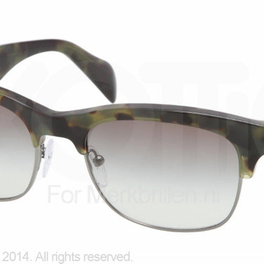Prada Zonnebril PR 11PS Havana, groen-Grijs