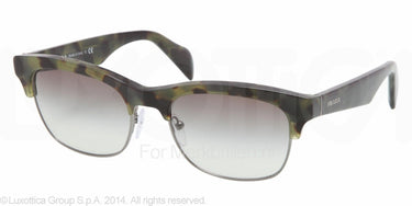 Prada Zonnebril PR 11PS Havana, groen-Grijs