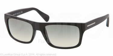 Prada Zonnebril PR 18PS Black crystal gray gradient
