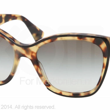 Prada Zonnebril PR 20PS Top black/medium havana grey gradient