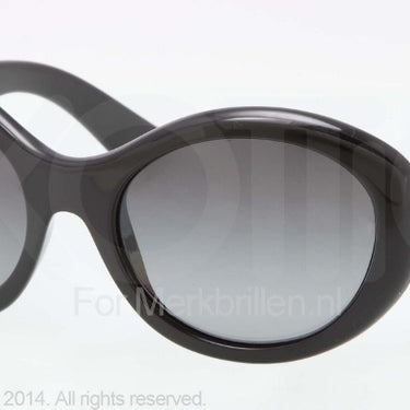Prada Zonnebril PR 30PS Black polar gray gradient