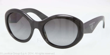 Prada Zonnebril PR 30PS Black polar gray gradient