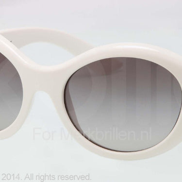 Prada Zonnebril PR 30PS Ivory grey gradient