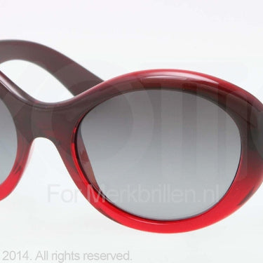 Prada Zonnebril PR 30PS Bordeaux gradient polar gray gradient