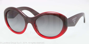 Prada Zonnebril PR 30PS Bordeaux gradient polar gray gradient