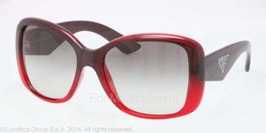 Prada Zonnebril PR 32PS Bordeaux gradient gray gradient