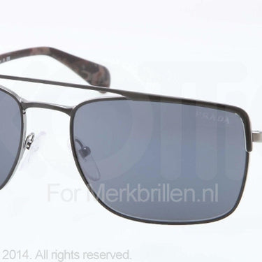 Prada Zonnebril PR 50QS Matte black/gunmetal grey
