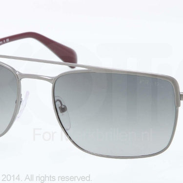 Prada Zonnebril PR 50QS Brushed gunmetal demi sh gray gradient