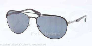 Prada Zonnebril PR 51QS Matte black/gunmetal grey