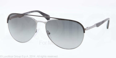 Prada Zonnebril PR 51QS Matte black/gunmetal grey gradient
