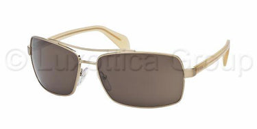 Prada zonnebril PR 55QS Brushed pale gold