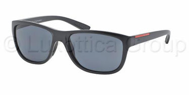 Prada Sport zonnebril mat zwart, gepolariseerd grijs PS 05PS 1BO5Z1
