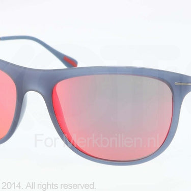 Prada Zonnebril PS 01PS JAP6Y1 Avio demi shiny red multilayer