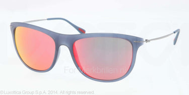 Prada Zonnebril PS 01PS JAP6Y1 Avio demi shiny red multilayer