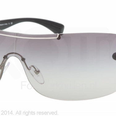 Prada Zonnebril PS 02MS Zwart-Grijs