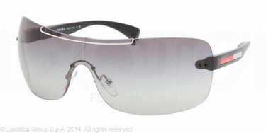 Prada Zonnebril PS 02MS Zwart-Grijs