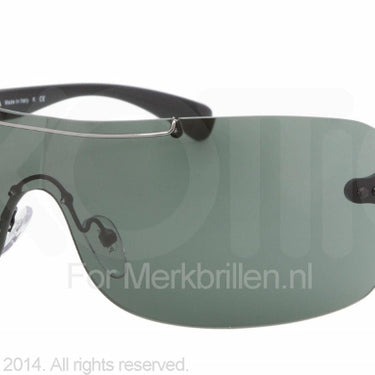 Prada Zonnebril PS 02MS Zwart-Groen
