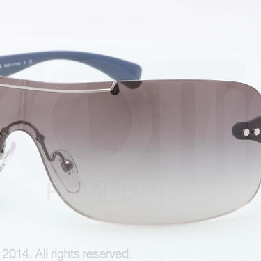 Prada Zonnebril PS 02MS Gunmetal gray gradient