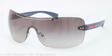 Prada Zonnebril PS 02MS Gunmetal gray gradient