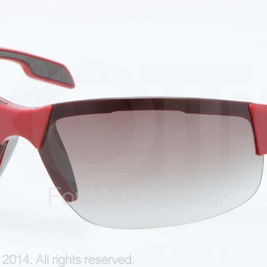 Prada Zonnebril PS 03PS Bordeaux demi shiny grey gradient